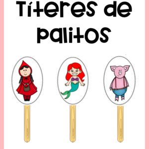 Títeres con palitos de helado
