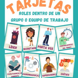 Tarjetas Roles dentro de un equipo