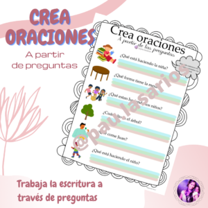 Crea oraciones con preguntas