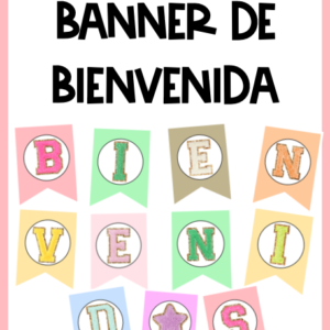 Cartel "BIENVENID⭐️S"