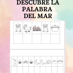 Descubre la palabra - mar