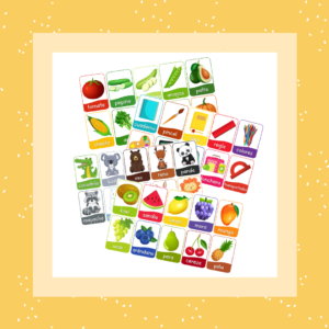 Láminas de Categorías Semánticas