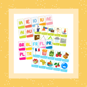 Láminas de dífonos y trabantes