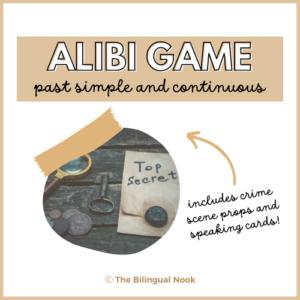 🕵 ALIBI Game for Practising Past Simple and Continuous