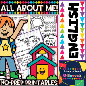 All About Me - No-Prep Printables for The First Days of School