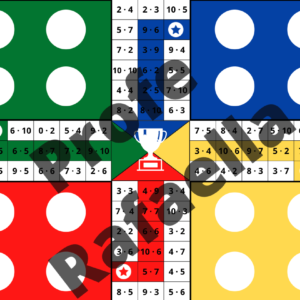 Ludo de tablas de multiplicar