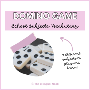 🧩️ SCHOOL SUBJECTS DOMINO