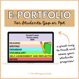💻 STUDENT E-PORTFOLIO for Slides or PPT
