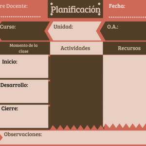 Formato de planificación