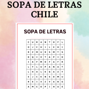 Sopa de letras de Chile