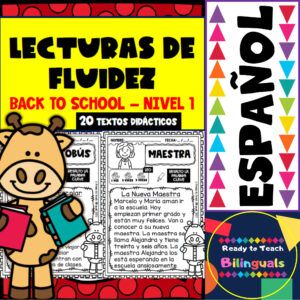 Lecturas de fluidez - palabras claves- 20 textos - VUELTA A CLASES