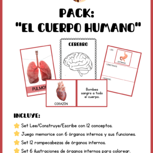 PACK CUERPO HUMANO