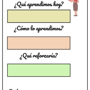 Ficha de metacognición