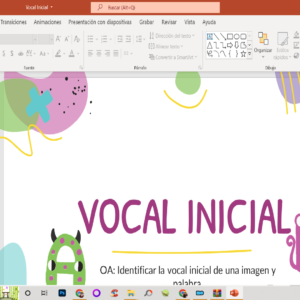 Power Point de Vocal Inicial