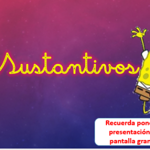 Sustantivos ppt