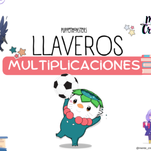 Llavero de las Tablas de Multiplicar