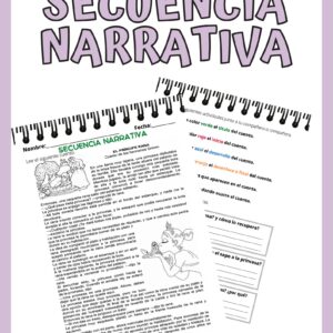 SECUENCIA NARRATIVA DEL CUENTO