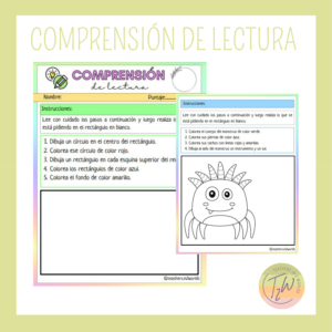 Comprensión de lectura