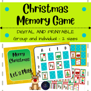 Memoria de Navidad - Digital e Imprimible