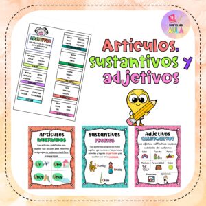Artículos, sustantivos y adjetivos