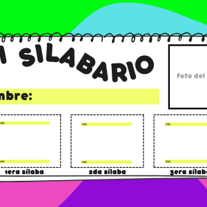 Silabario móvil personalizado