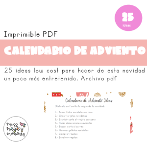 CALENDARIO DE ADVIENTO