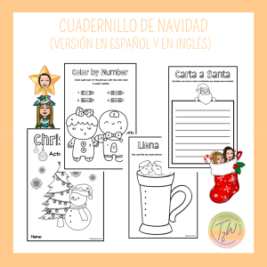 Cuadernillo de navidad (inglés y español)