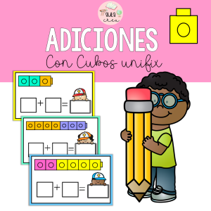 Adiciones con cubos unifix hasta 10