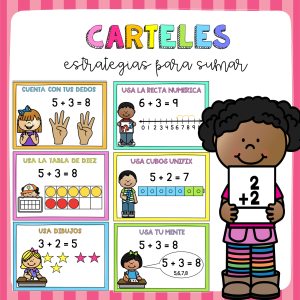 Carteles de estrategias para sumar