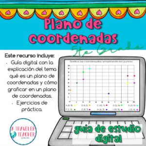 Plano de Coordenadas Guía de estudio Digital