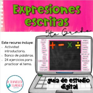 Expresiones Escritas Guía de Estudio Digital