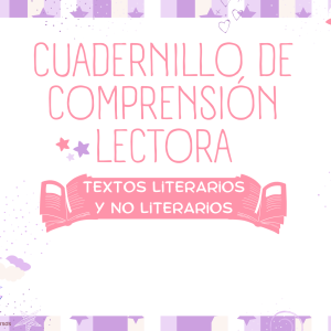Cuadernillo de Comprensión Lectora