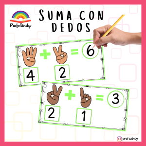 Suma con dedos