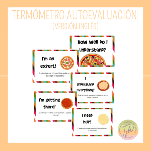 Termómetro autoevaluación (versión inglés)
