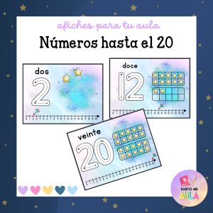 Números hasta el 20: Galaxia y Estrellas