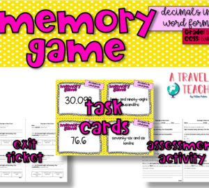 Decimals in word form games