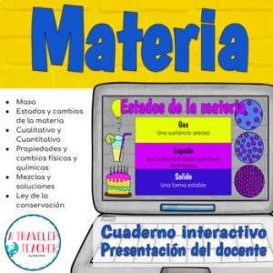 Materia cuaderno interactivo digital