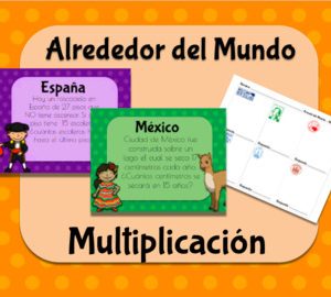 Alrededor del Mundo Problemas Multiplicación