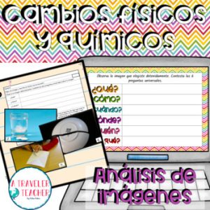 Cambios químicos y físicos introducción análisis de imágenes