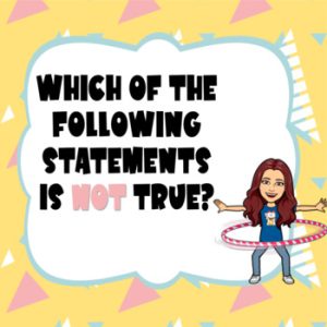 Meet your teacher. True or false.