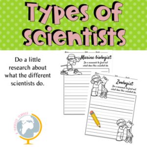 Types of scientists