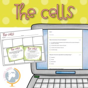 The cell Task Cards and Google Form