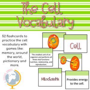 The cell games to practice vocabulary