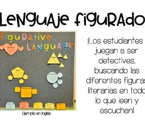 Lenguaje figurado Cartelera interactiva