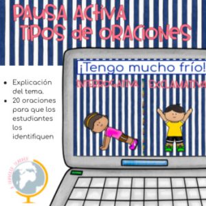 Tipos de oraciones pausa activa responde con tu cuerpo