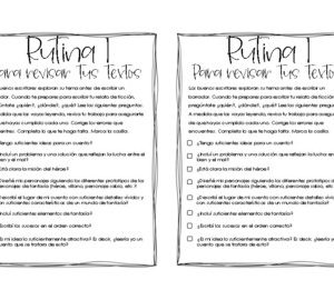 Rutinas para revisar proyecto de escritura de fantasía