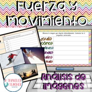 Fuerza y movimiento introducción análisis de imágenes
