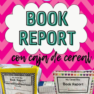 Caja de cereal book report