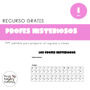 PROFE MISTERIOSO