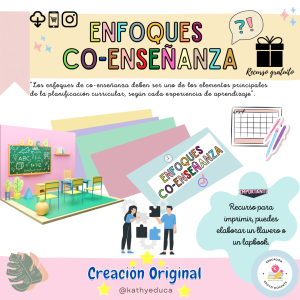 ENFOQUES DE CO-ENSEÑANZA